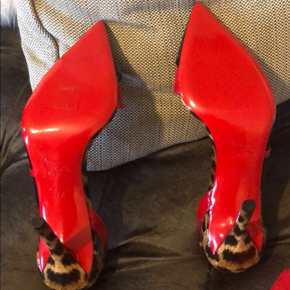 Tried inside of the house. Too small never worn.